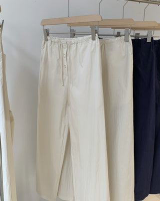 Straight casual pants
