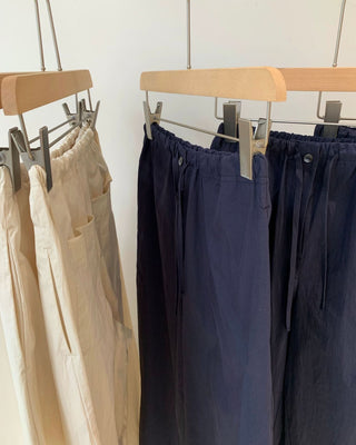 Straight casual pants