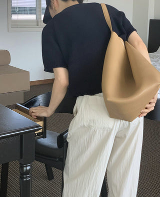 Straight casual pants