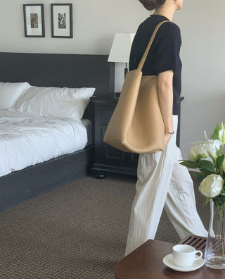 Straight casual pants