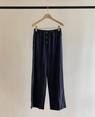 Straight casual pants