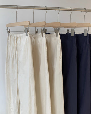Straight casual pants
