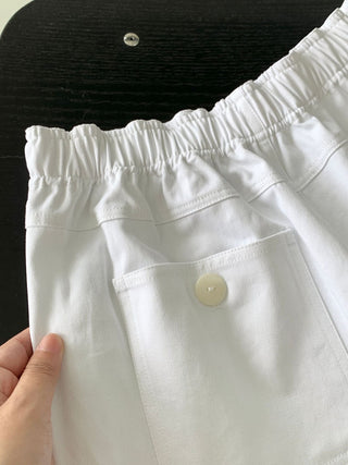 Embroidered shorts
