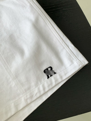 Embroidered shorts