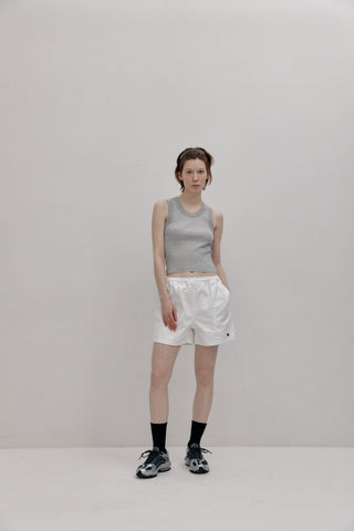 Embroidered shorts