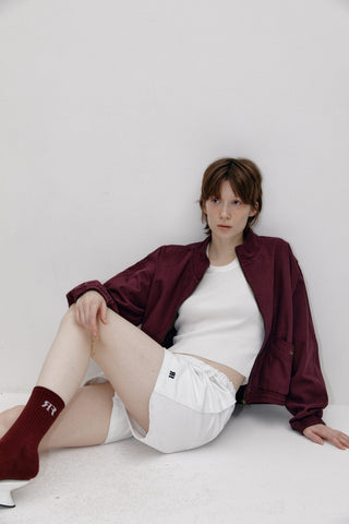 Embroidered shorts
