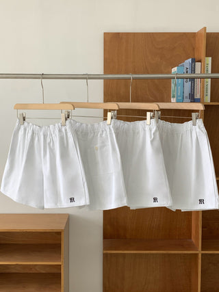 Embroidered shorts