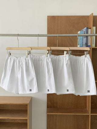 Embroidered shorts