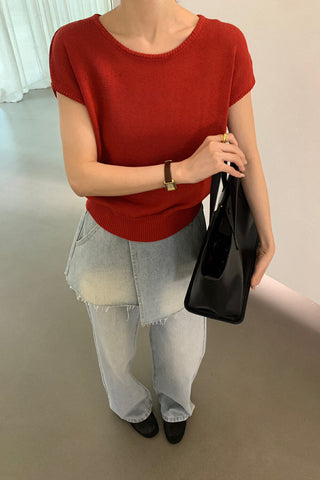 Basic solid sweater
