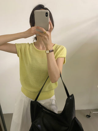 Basic solid sweater