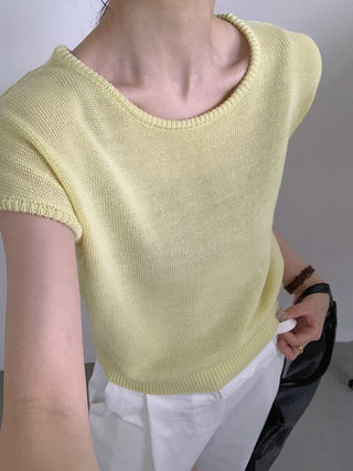 Basic solid sweater