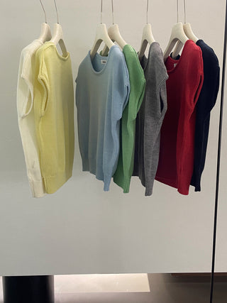 Basic solid sweater
