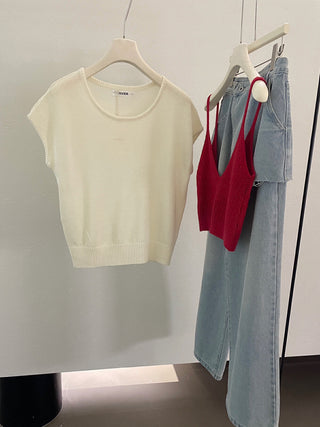 Basic solid sweater
