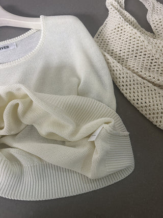 Basic solid sweater