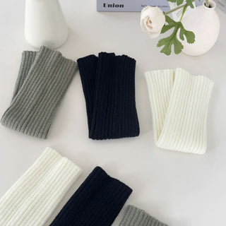 Knitted bucket socks