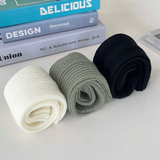 Knitted bucket socks