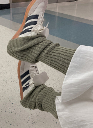 Knitted bucket socks