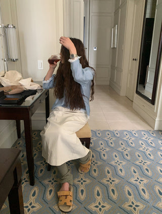 Knitted bucket socks