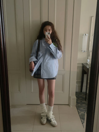 Knitted bucket socks