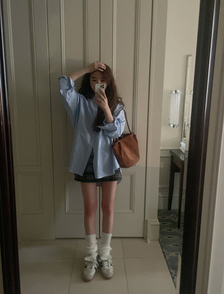 Knitted bucket socks