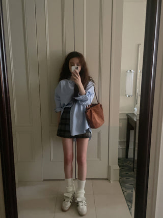 Knitted bucket socks