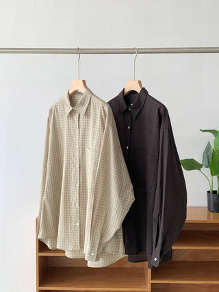 Plaid long sleeve