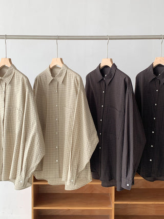 Plaid long sleeve