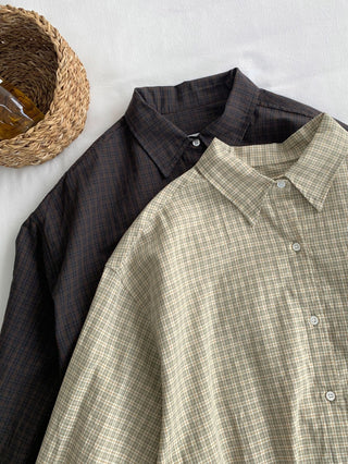Plaid long sleeve