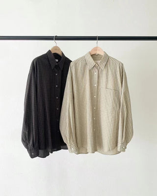 Plaid long sleeve