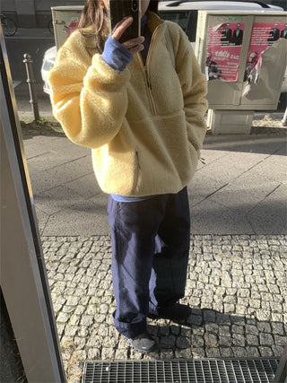 Polar fleece sweater