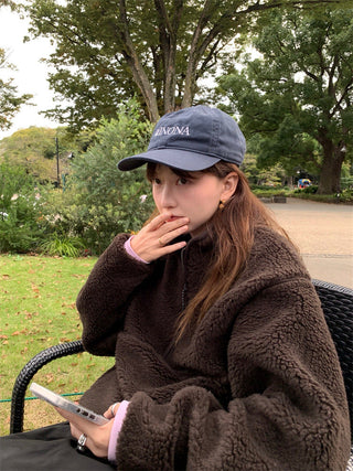 Polar fleece sweater