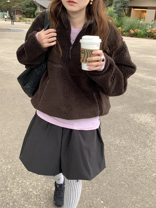 Polar fleece sweater