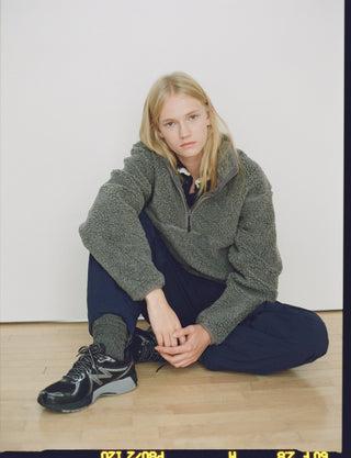 Polar fleece sweater