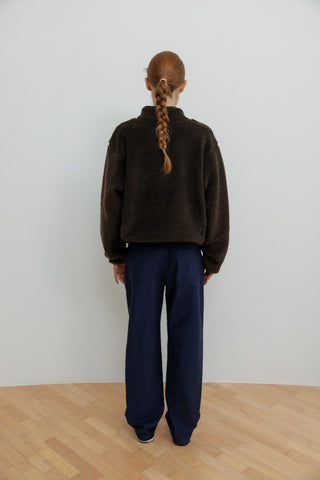 Polar fleece sweater