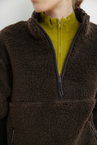 Polar fleece sweater