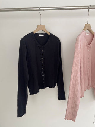 Single-breasted cardigan
