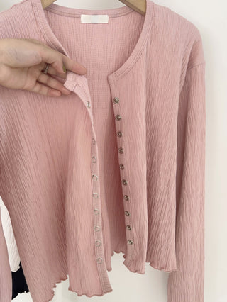 Single-breasted cardigan