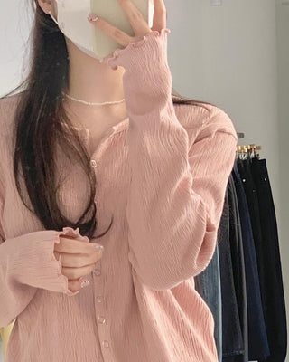 Single-breasted cardigan
