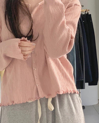 Single-breasted cardigan