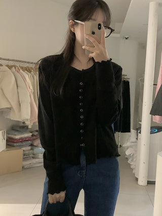 Single-breasted cardigan