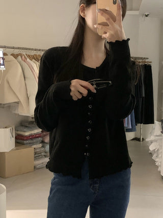 Single-breasted cardigan