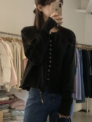 Single-breasted cardigan