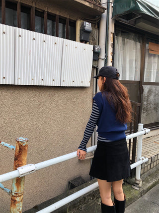 Solid knit vest