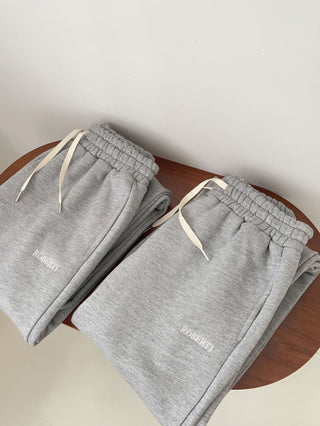 Fleece track pants
