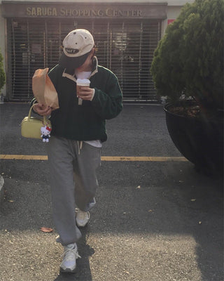 Fleece track pants