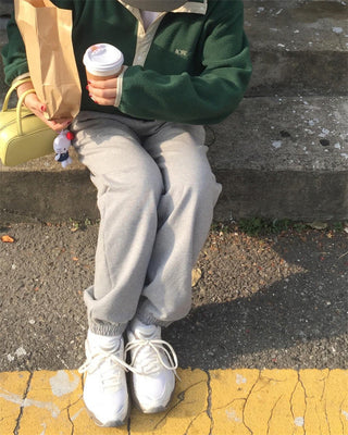 Fleece track pants
