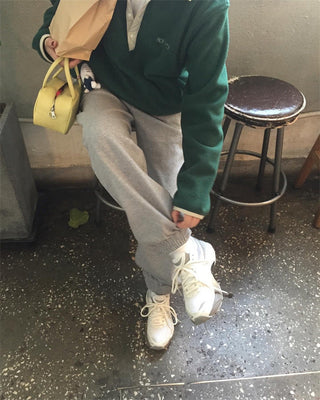 Fleece track pants
