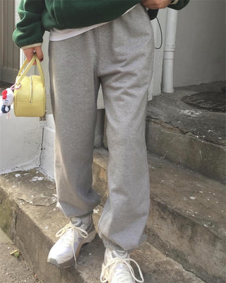 Fleece track pants
