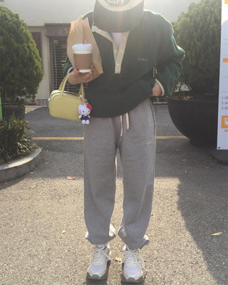 Fleece track pants