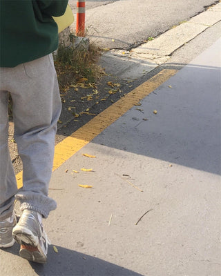 Fleece track pants